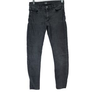 Hudson Krista Super Skinny‎ Jeans Women's Size 27 Charcoal Wash Black